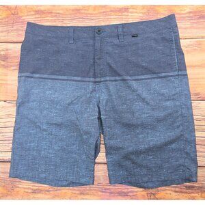 Travis Mathew Mens Blue Shorts Size 38 Polyester Spandex Blend